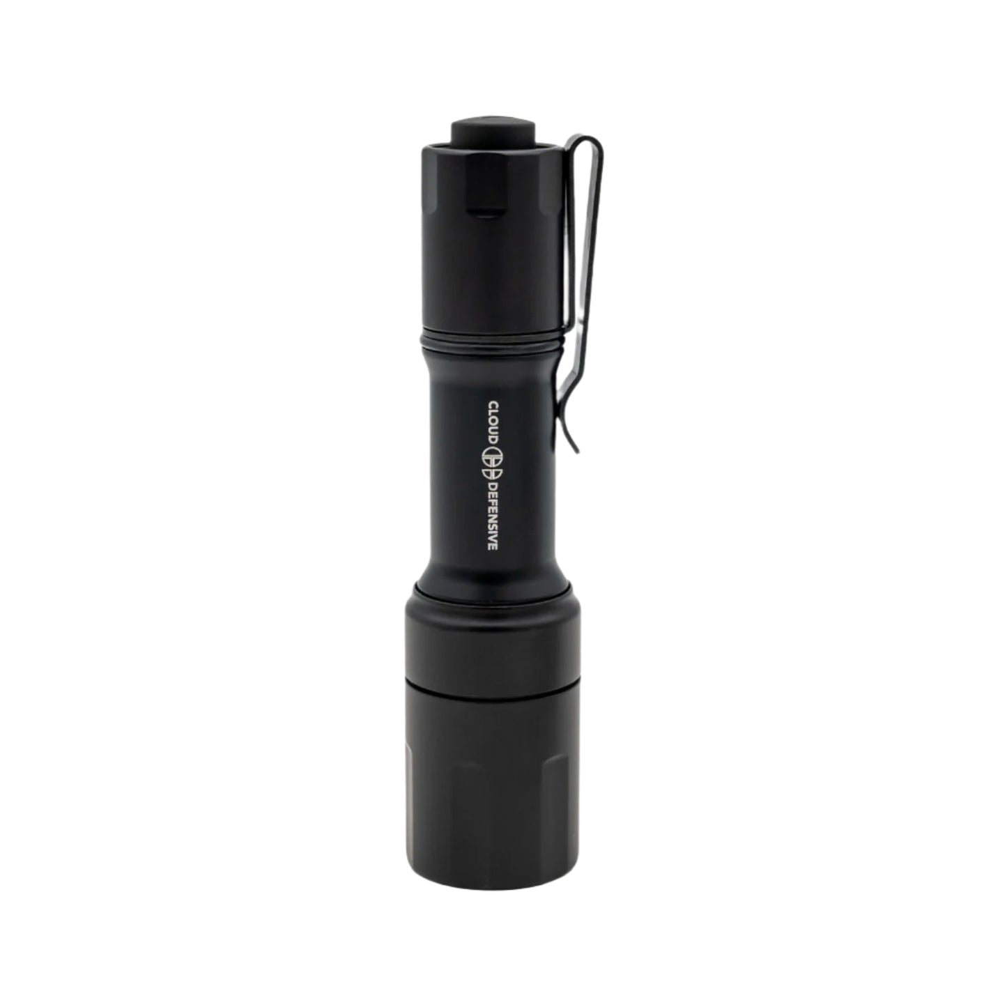 Black Cloud Defensive HC3 handheld flashlight.