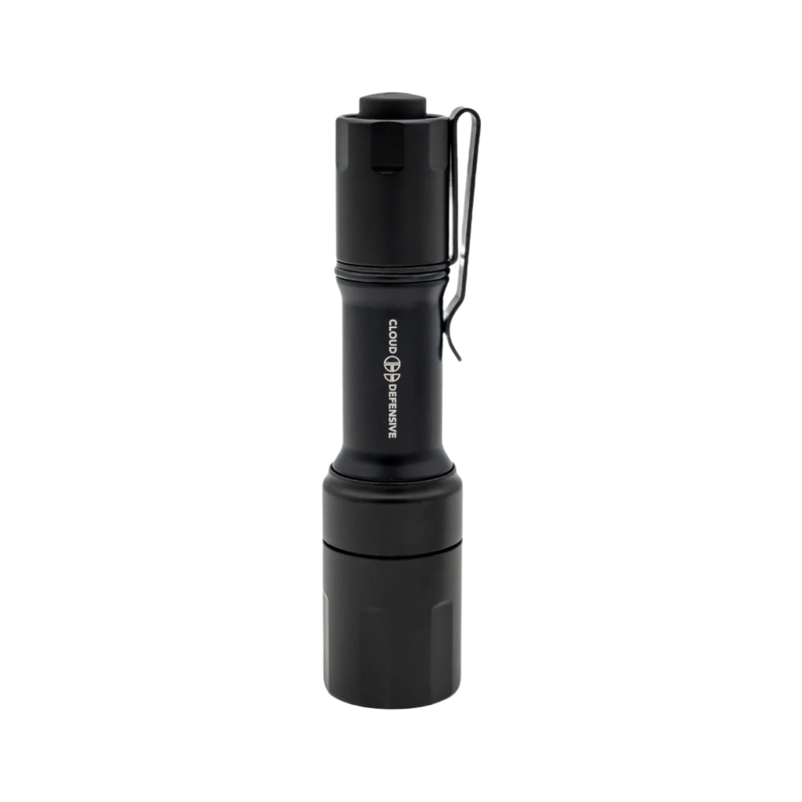 Black Cloud Defensive HC3 handheld flashlight.