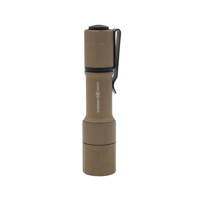 front view of FDE MCH flashlight